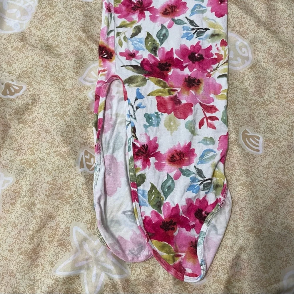 Milkmaid Goods Baby Girls’ Knotted Gown Floral Size Newborn